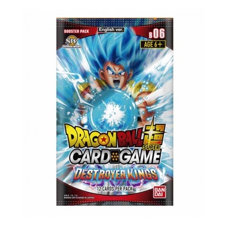 JUEGO DE CARTAS DRAGON BALL TCG SOBRES FACE DESTROYER (24) (INGLÉS) DE BANDAI