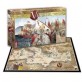 Map Board Game of the Serenissima Republic of Venice. Venetia Devir Game.