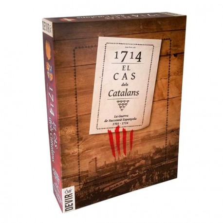 1714, EL CAS DELS CATALANS(CATALAN) TABLE GAME BOX CONTENT