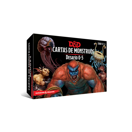 DUNGEONS & DRAGONS: CARTAS DE MONSTRUOS. DESAFÍO 0-5