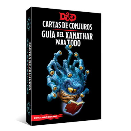 JUEGO DE ROL DUNGEONS & DRAGONS: CARTAS DE CONJUROS - GUÍA DEL XANATHAR PARA TODO DE EDGE ENTERTAINMENT