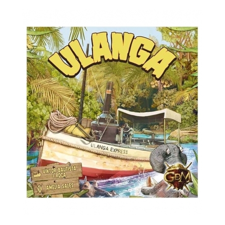 Ulanga Express is a fun board game that will take players for a walk on African rivers