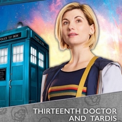 The Thirteenth Doctor And Tardis