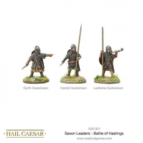 Saxon Leaders Battle Of Hastings