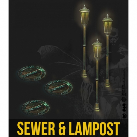 Sewer And Lamppost Resin Set