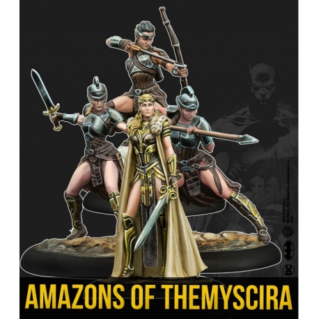 Amazons Of Themyscira Batman Miniature game from Knight Models reference DCUN026
