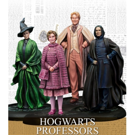 Hogwarts Professors (English) Harry Potter Miniatures Adventure Games de Knight Models referencia HPMAG06