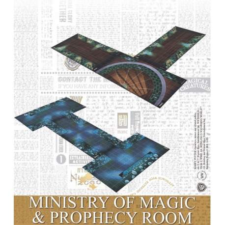 Ministry Of Magic Adventure Pack (English) Harry Potter Miniatures Adventure Games from Knight Models reference HPMAG17