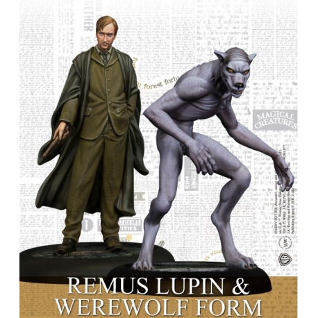 Remus Lupin & Werewolf Form (English) Harry Potter Miniatures Adventure Games de Knight Models referencia HPMAG08
