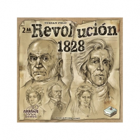 Juego de mesa Revolución 1828 de Arrakis Games