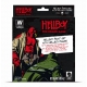Pack of paint boats and Hellboy exclusive figure of Acrylicos Vallejo and Ángel Giráldez