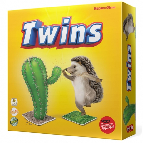 Juego de mesa Twins de Asmodee