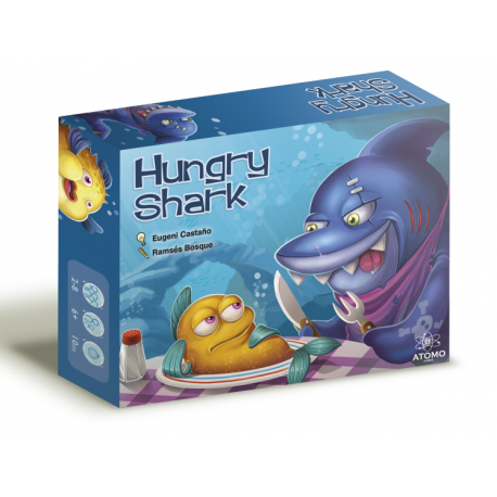 HUNGRY SHARK is a speed card game for all the family