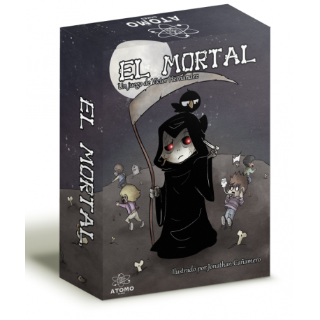 El mortal es un juego de cartas rápido, simpático y divertido donde el objetivo será sobrevivir a la muerte