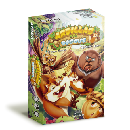 ARDILLAS DEL BOSQUE es un juego familiar muy divertido en el que vamos a ser ardillas que escondemos y robamos frutos