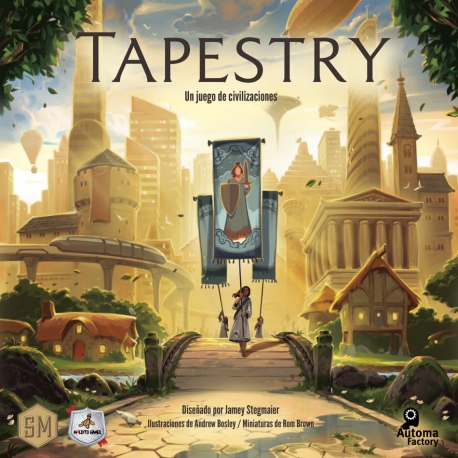 Tapestry is a strategy table game where you will create a civilization that will be unique and unrepeatable