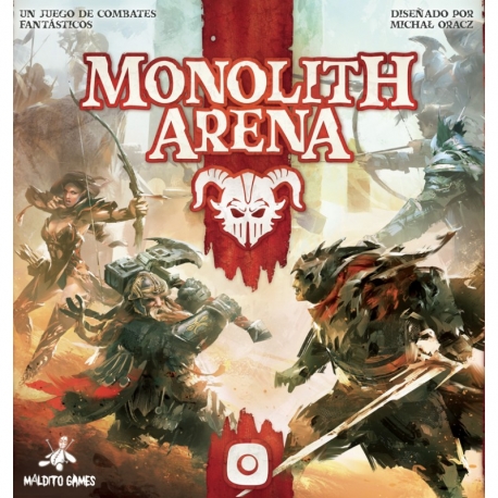 Monolith Arena es un juego de mesa de escaramuzas fantásticas rápidas de Maldito Games