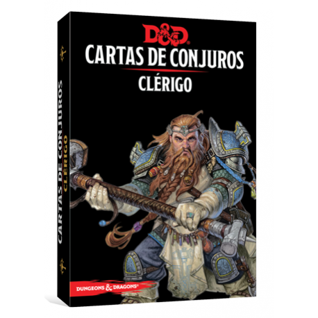 JUEGO DE ROL DUNGEONS & DRAGONS: CARTAS DE CONJUROS - CLÉRIGO DE EDGE ENTERTAINMENT