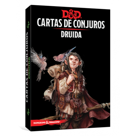 JUEGO DE ROL DUNGEONS & DRAGONS: CARTAS DE CONJUROS - DRUIDA DE EDGE ENTERTAINMENT