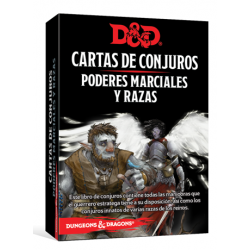 Dungeons & Dragons: Cartas De Conjuros - Poderes Marciales Y Razas