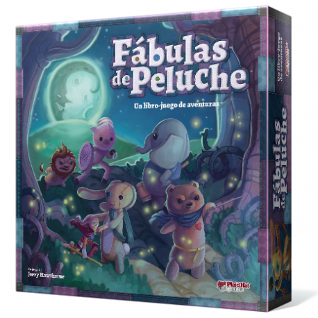 Stuffed Fables is a book-board game from Z-Man Games
