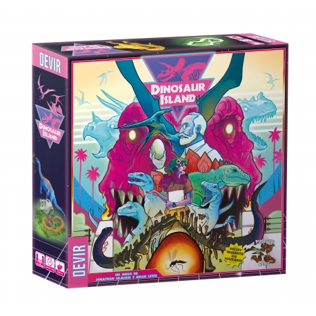 Dinosaur Island board game from Devir 