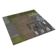 Tapete Deluxe W3 del juego de miniaturas The Walking Dead All out War
