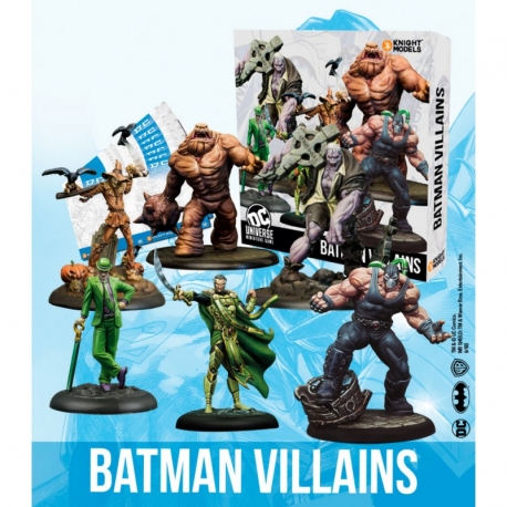 Batman Villains Batman Juego de miniaturas de Knight Models referencia DCUN046