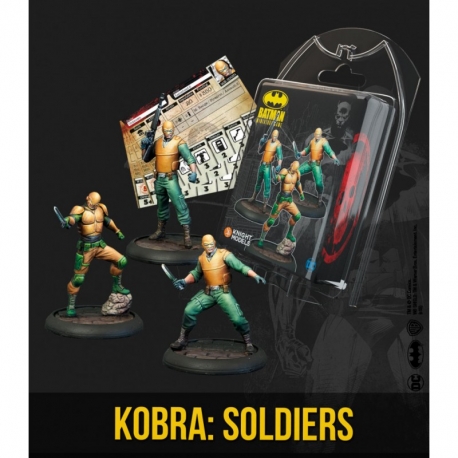 Kobra Soldiers Batman Miniature game from Knight Models reference 35DC254