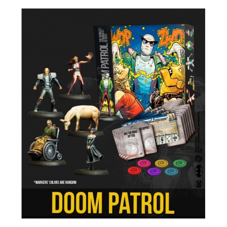 Bat-Box Doom Patrol Batman Miniature game from Knight Models reference BATBOX012