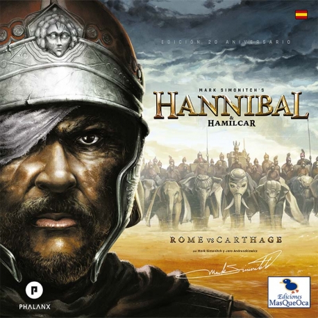 Wargame Anibal y Amilcar Roma contra Cartago de Ediciones MasQueOca