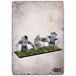 Expansión Brute Drones juego de mesa de miniaturas Conquest de Para Bellum Wargames