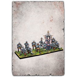 Expansión Mercenary Crossbowmen juego de mesa de miniaturas Conquest de Para Bellum Wargames