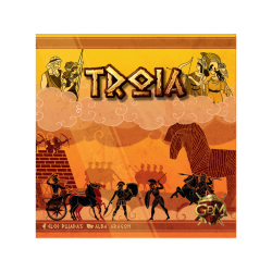Troia is a board game where players will fight each other for the favor of the gods