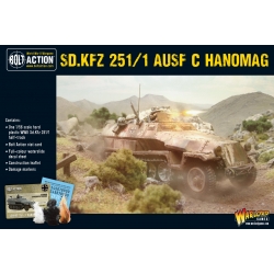 Sd.Kfz 251/1 Ausf C Hanomag (German Halftrack) Bolt Action de Warlord Games referencia 402012025