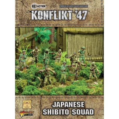Japanese Shibito Squad Konflikt 47 de Warlord Games referencia 452211205