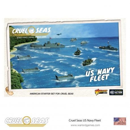 Us Navy Fleet Cruel Seas de Warlord Games referencia 782611002
