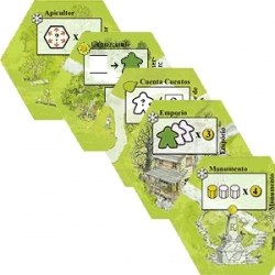 Keyflower Set de Losetas de Expansión (Español / Portugués)