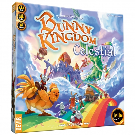 Celestial expansion for Bunny Kingdom strategy game of iello and Devir