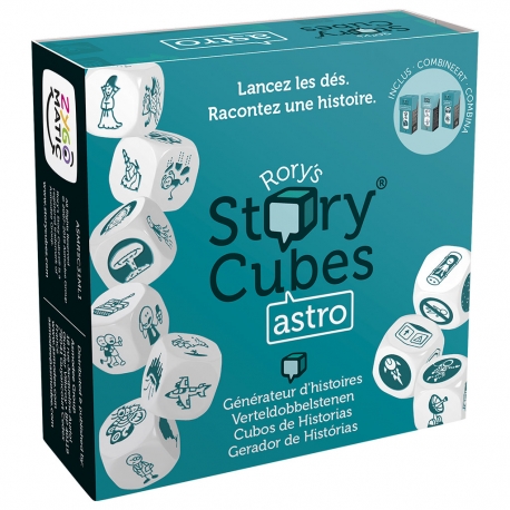 Asmodee Story Cubes Astro dice game 3558380067269