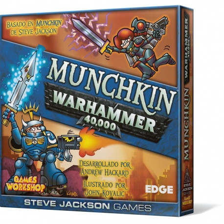 TABLE GAME MUNCHKIN WARHAMMER 40,000 FROM EDGE ENTERTAINMENT