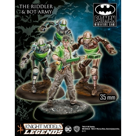The Riddler And Bot Army
