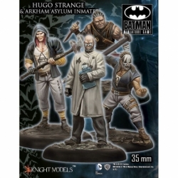 Hugo Strange And Arkham Asylum Inmates