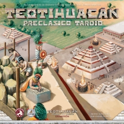 Expansión juego de mesa Teotihuacán: Preclásico Tardío de la marca Maldito Games