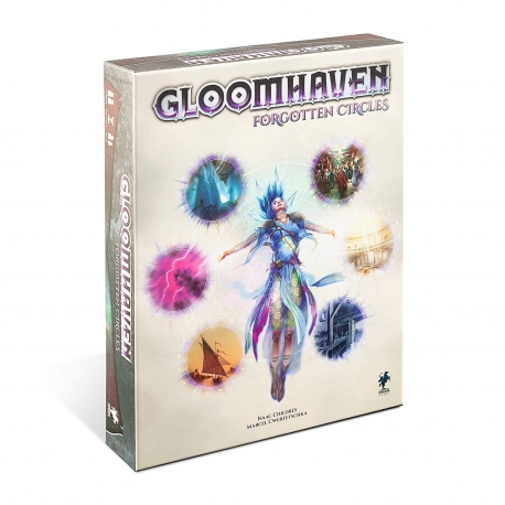 Expansión juego de mesa Gloomhaven Forgotten Circles en Inglés de Cephalofair Games