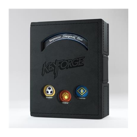 Gamegenic Keyforge Black Deck Book ML Box