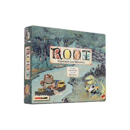 Expansion the riverside for board game Root in Spanish from 2Tomatoes Games