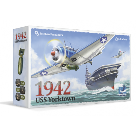 1942 USS Yorktown board game from Looping Games