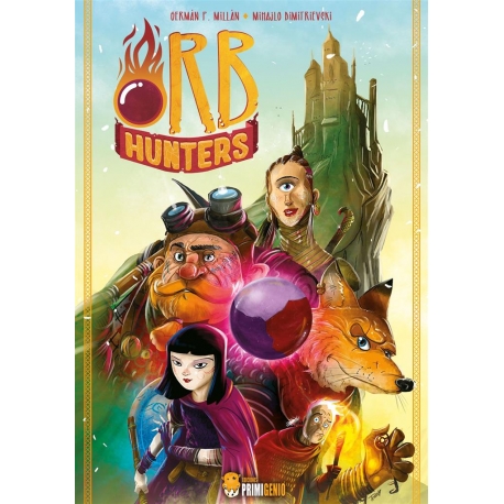 Strategy board game Orb Hunters from Ediciones Primigenio