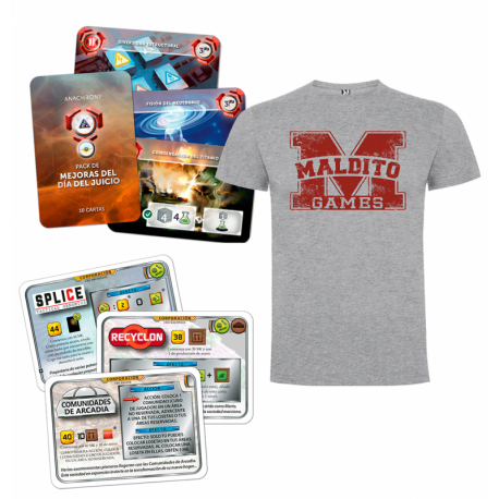 Expansion Terraforming Mars: Pack Promos and Pack improvements module day of the Anachrony trial of the brand Maldito Games